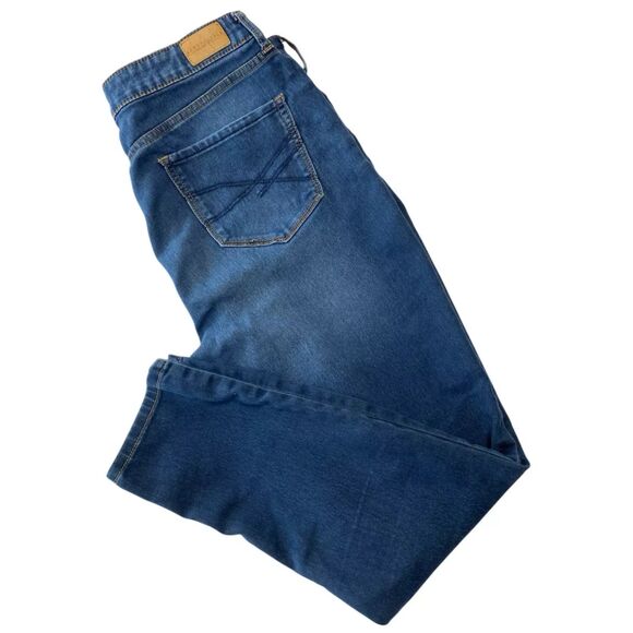 Denim - Aeropostale Womens Jeans Size 12 Reg (32x28) Jegging High Rise stretch Dark Wash